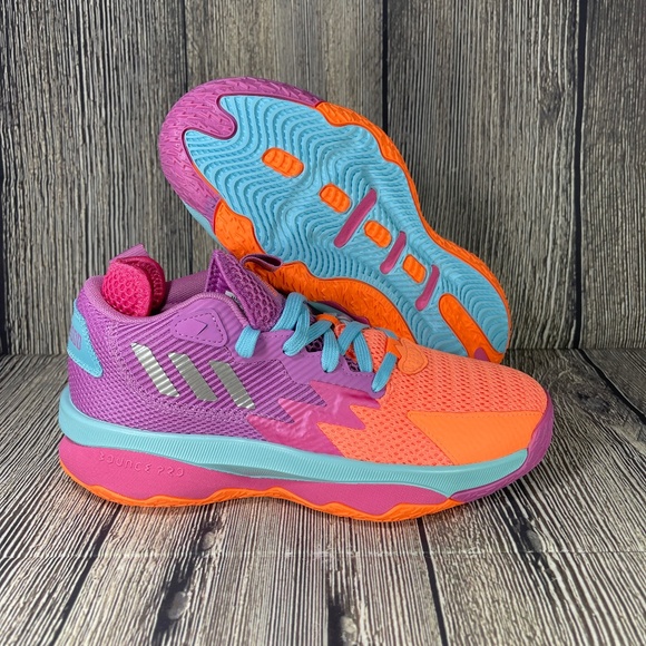 adidas Other - adidas Dame 8 x Chelsea Gray Point Gawd Purple/Orange/Blue mens sizes ID5764